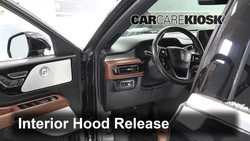 2020 Lincoln Aviator Reserve 3.0L V6 Turbo Capot